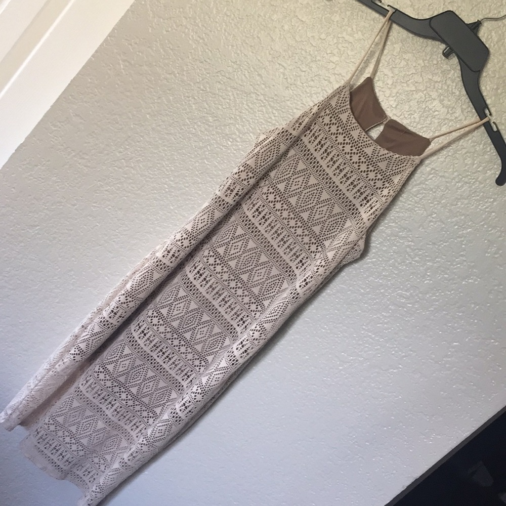 Knitted summer dress